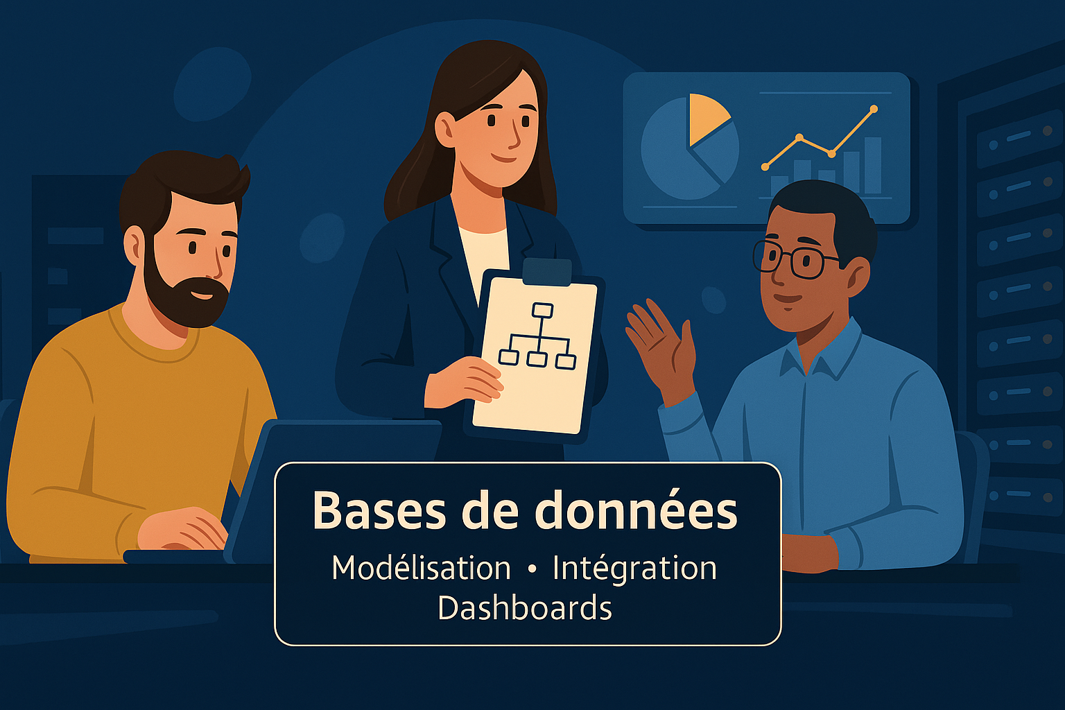 Bases de données — modèles, intégration, dashboards