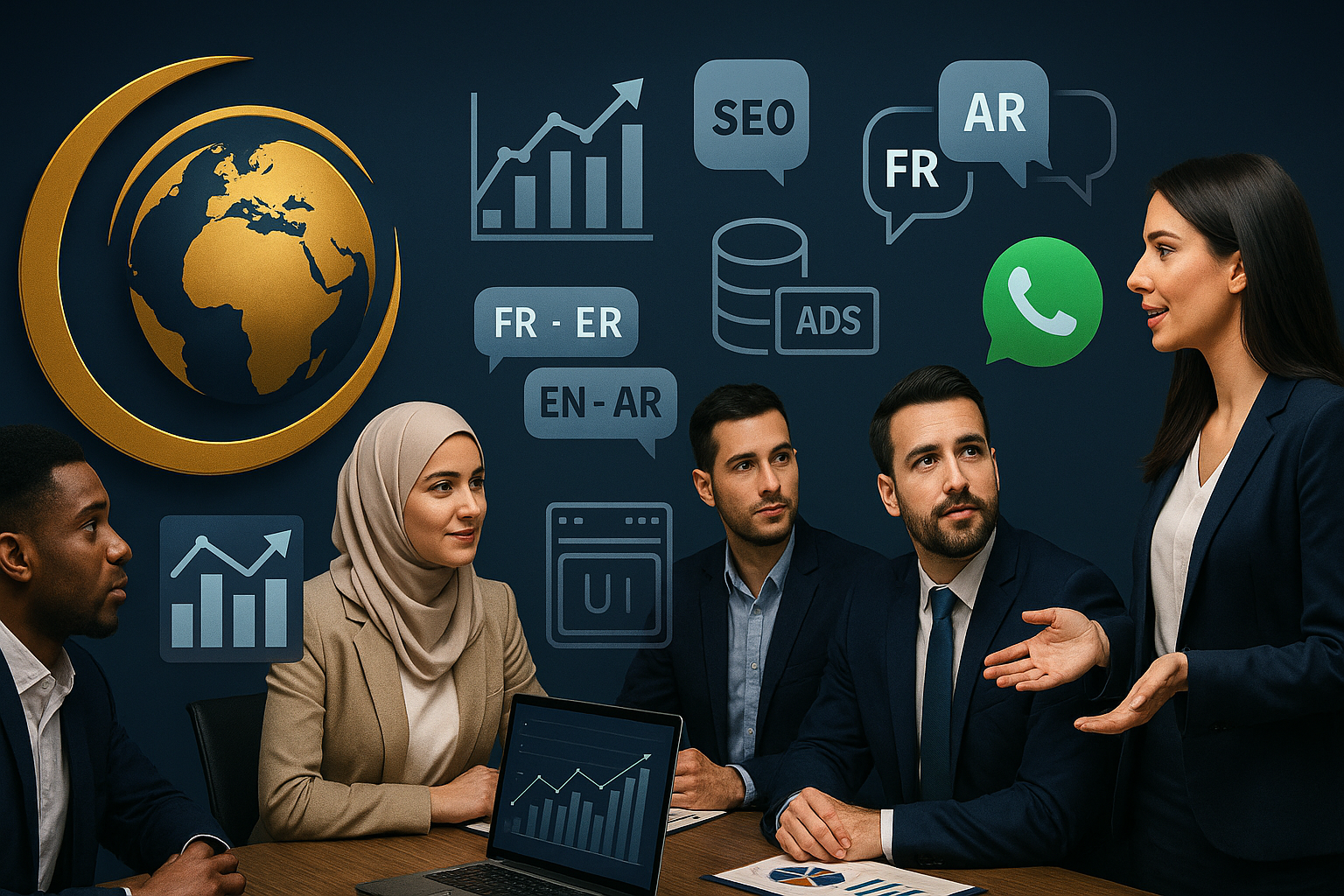 Marketing digital — campagnes social ads et analytics